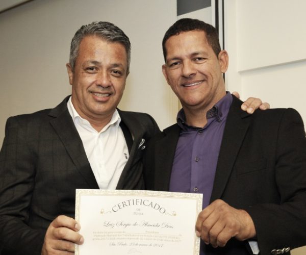 Posse da direção da FENTAC/CUT.